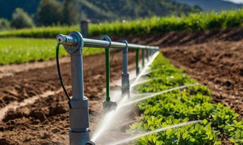 eğimli alan tarla sulama sistemi